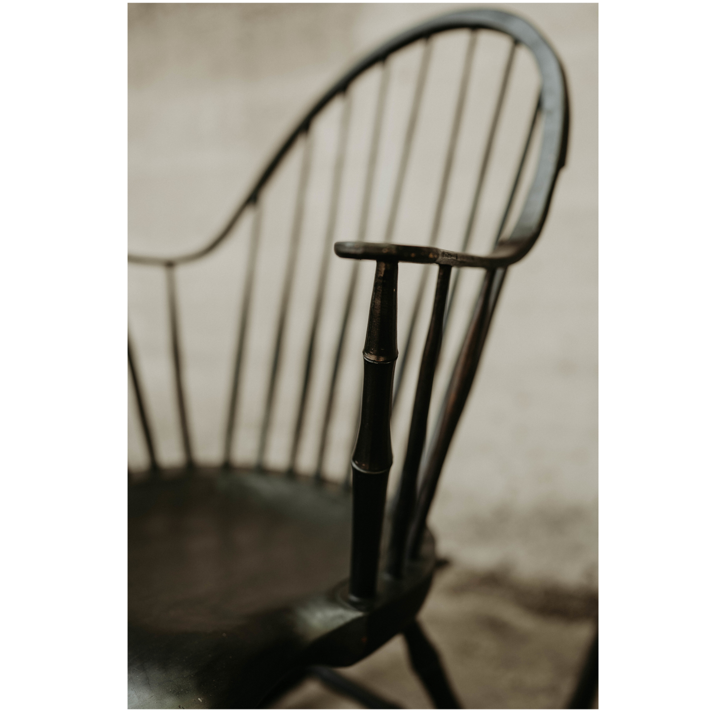 Continuous Arm Rocking Chair