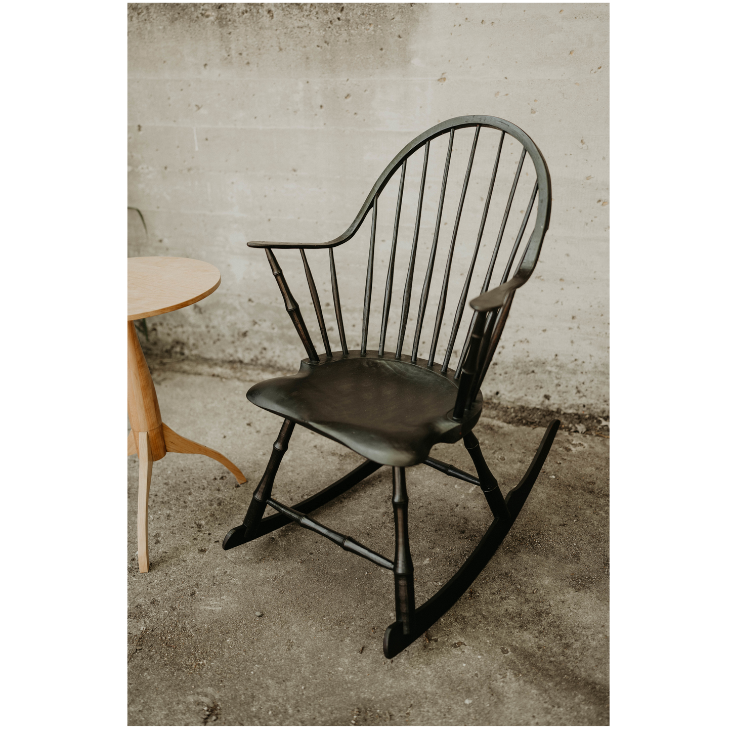 Continuous Arm Rocking Chair